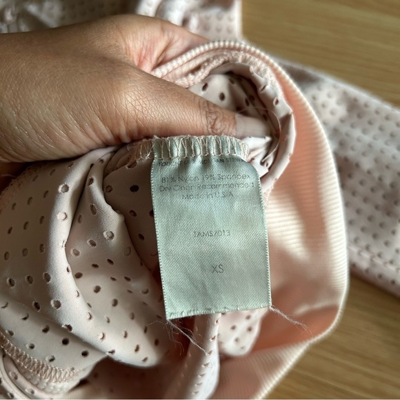 Touché LA x Morgan Stewart Light Pink Bomber Athletic Jacket XS - Picture 3 of 8